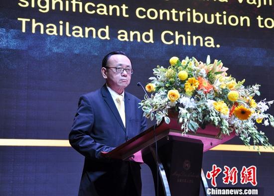12月4日晚，泰王國駐南寧總領(lǐng)事館在廣西首府南寧市舉行招待會(huì)，慶祝泰國國慶。中新社記者 黃艷梅 攝