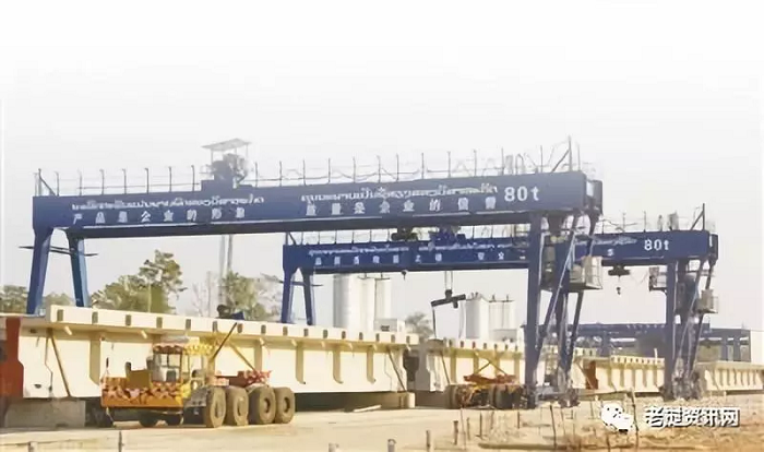 中老鐵路萬象制梁場遠景。本報記者 孫廣勇攝